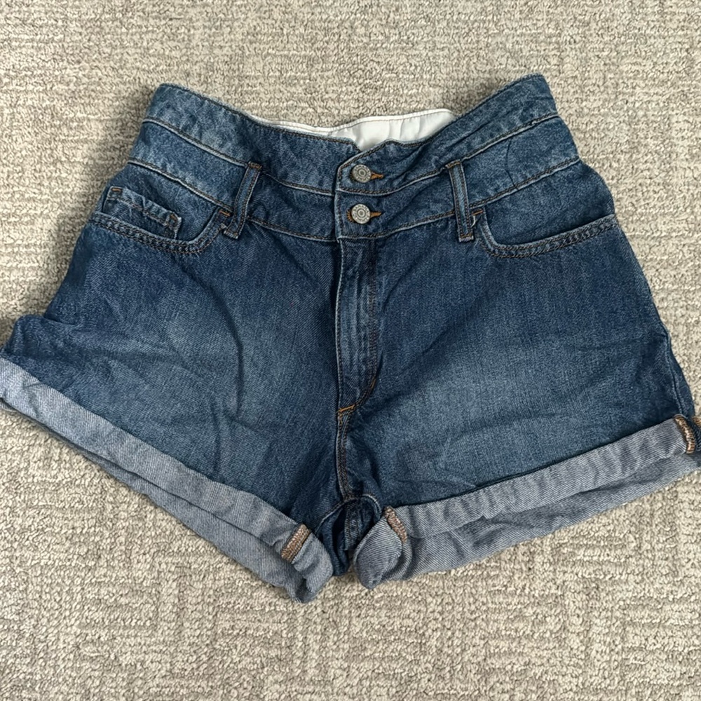 Banana Republic Highwaisted Jean Shorts